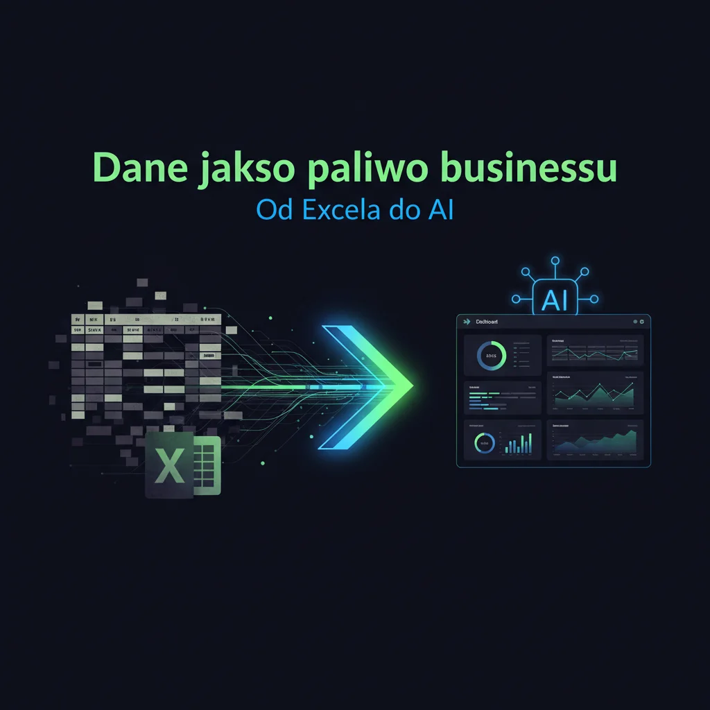Dane jako paliwo biznesu - od Excela do AI